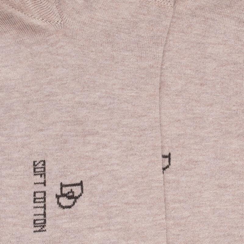 Doré Doré Socquettes Homme En Coton Doux - Beige