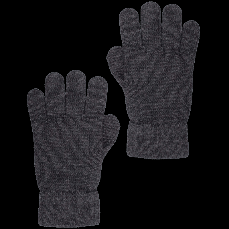 Doré Doré Gants Unisexe En Laine Et Cachemire - Gris Anthracite