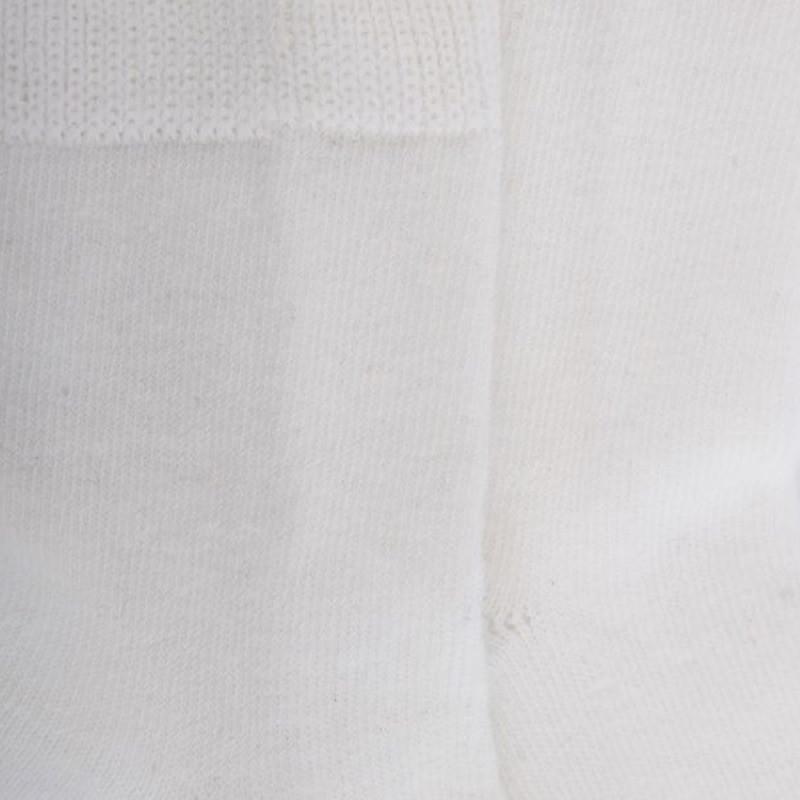 Doré Doré Layette - Chaussettes Bébés En Coton Doux - Blanc