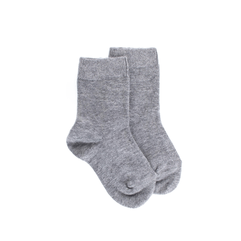 Doré Doré Layette - Chaussettes Bébés En Coton Doux - Gris