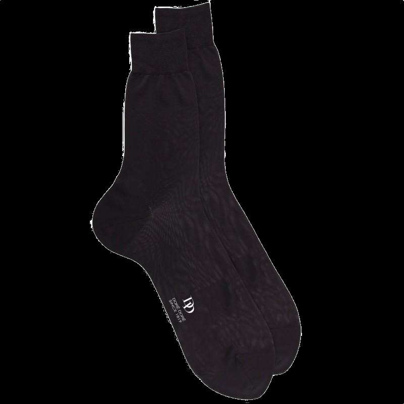 Doré Doré Lot De 7 Chaussettes Homme Voile Polyamide - Noir