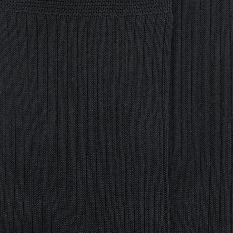Doré Doré Lot De 7 Paires De Chaussettes Homme En Pur Fil D'écosse - Noir