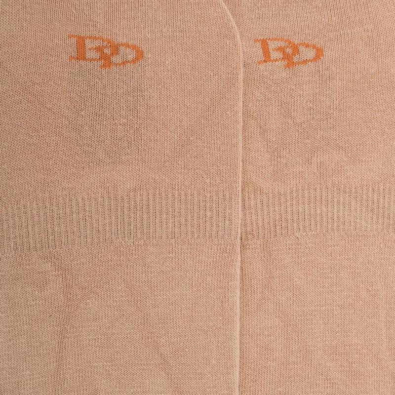 Doré Doré Lot De 7 Paires De Chaussettes Invisibles Homme En Coton égyptien Et Bandes Anti-glisse - Beige