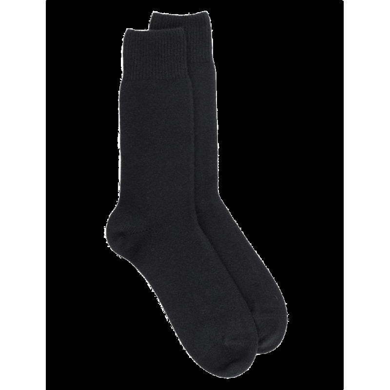 doré doré Lot de 7 paires de chaussettes pur fil d'écosse en maille jersey - Noir