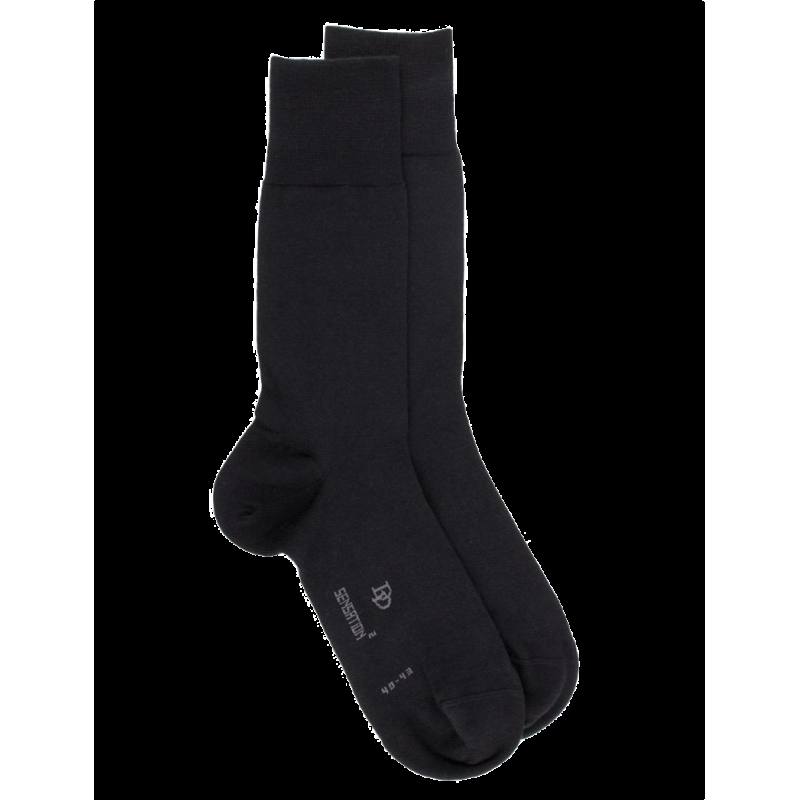 doré doré Lot de 7 paires de chaussettes Sensation Laine & Coton dont 1 gratuite - Noir