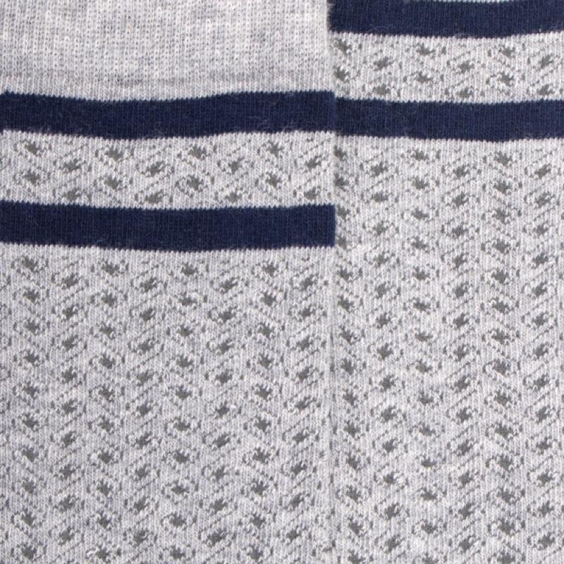 Doré Doré Mi-bas Enfant En Coton Avec Motif Tissés - Gris Rocheux