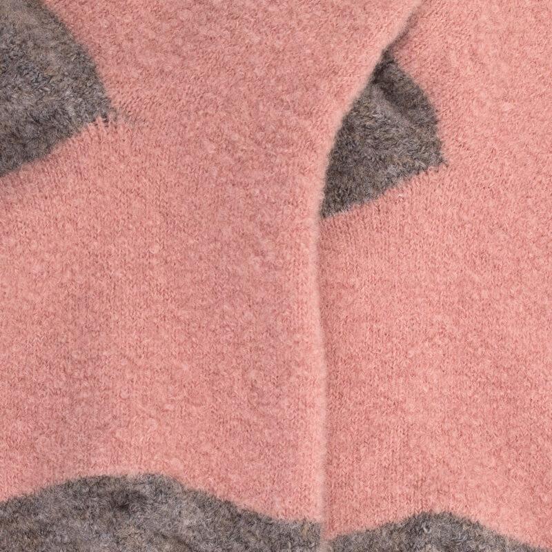Doré Doré Mi-bas Enfant En Laine Polaire - Rose Praline
