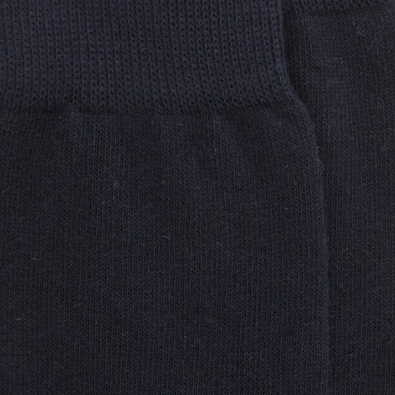 Doré Doré Mi-bas Enfant Uni En Coton égyptien - Bleu Marine