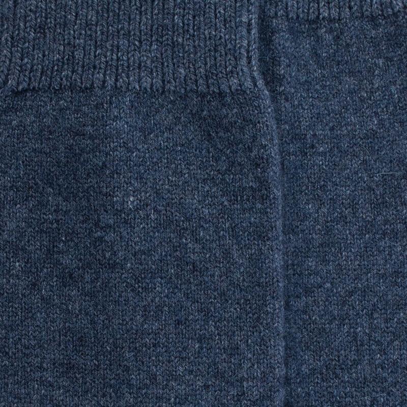 Doré Doré Mi-bas Femme Douceur En Laine Et Cachemire - Bleu Corsaire