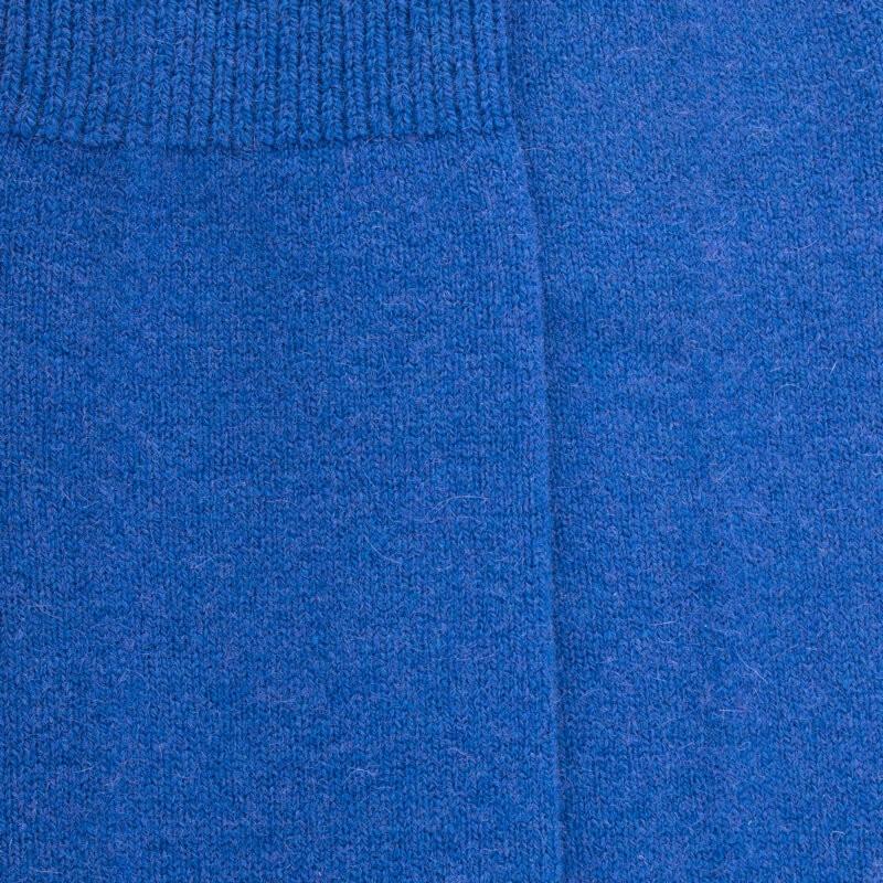 Doré Doré Mi-bas Femme Douceur En Laine Et Cachemire - Bleu France