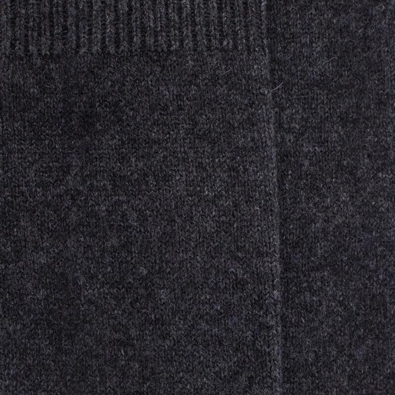 Doré Doré Mi-bas Femme Douceur En Laine Et Cachemire - Gris Anthracite