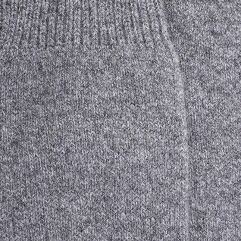 Doré Doré Mi-bas Femme Douceur En Laine Et Cachemire - Gris Oxford