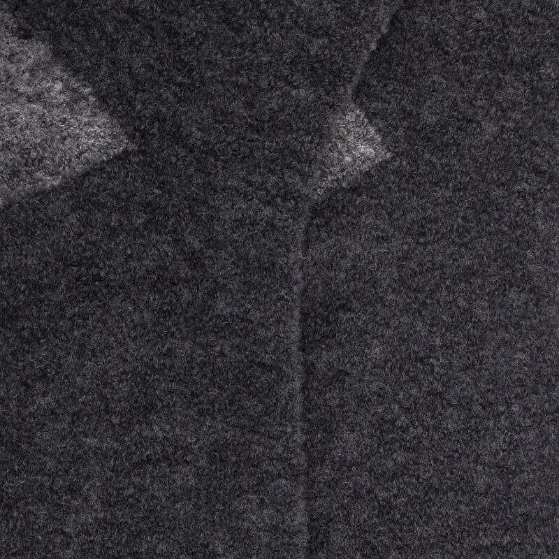 Doré Doré Mi-bas Femme En Laine Polaire - Gris Anthracite & Gris Oxford