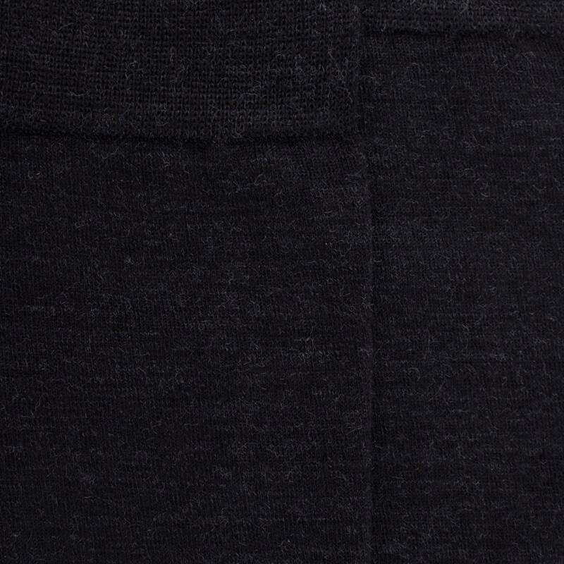 Doré Doré Mi-bas Femme Sensation En Laine Et Coton - Gris Anthracite