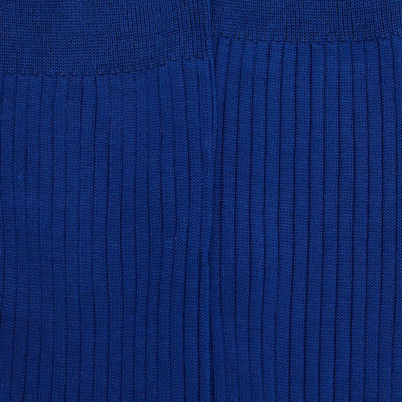 Doré Doré Mi-bas Homme à Côtes 100% Fil D'Écosse - Bleu