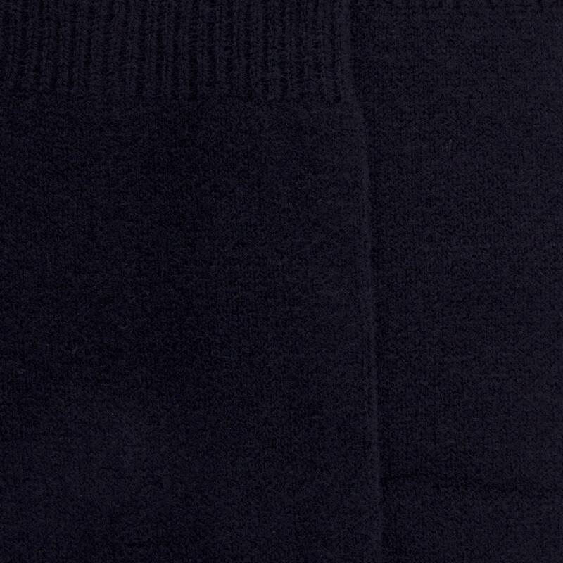 Doré Doré Mi-bas Homme Douceur En Laine Et Cachemire - Bleu Foncé