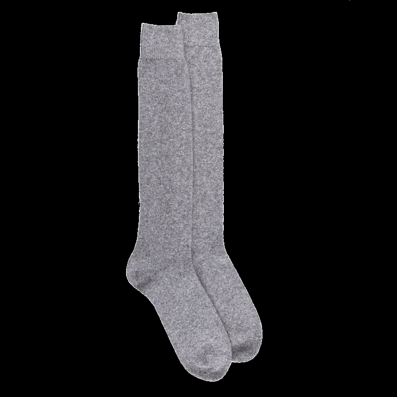doré doré Mi-bas homme douceur en laine et cachemire - Gris oxford