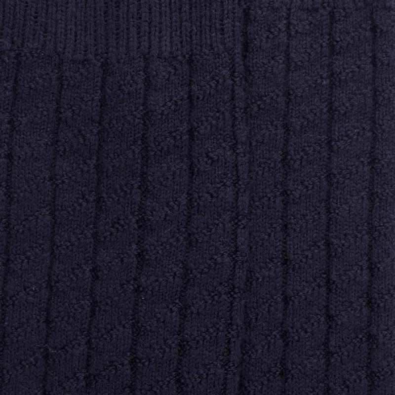 Doré Doré Mi-bas Homme En Laine épaisse - Bleu Marine