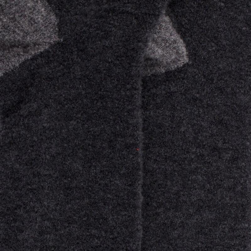 Doré Doré Mi-bas Homme En Laine Polaire - Gris Anthracite & Gris Oxford