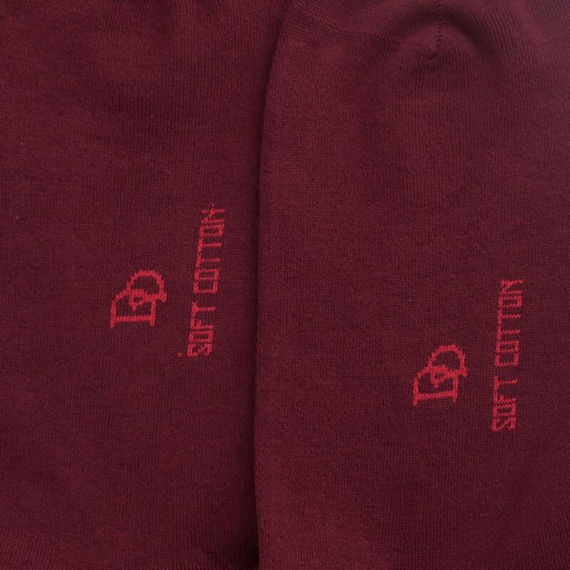 Doré Doré Mi-bas Homme Fins En Coton égyptien - Aubergine