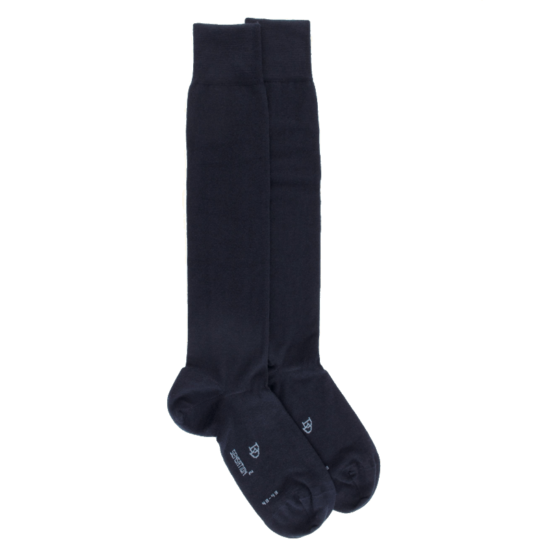 doré doré Mi-bas homme Sensation en laine et coton - Bleu marine et foncé