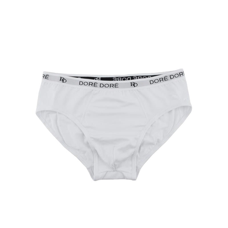 doré doré Slip Doré Doré en coton strech ultra doux- Blanc