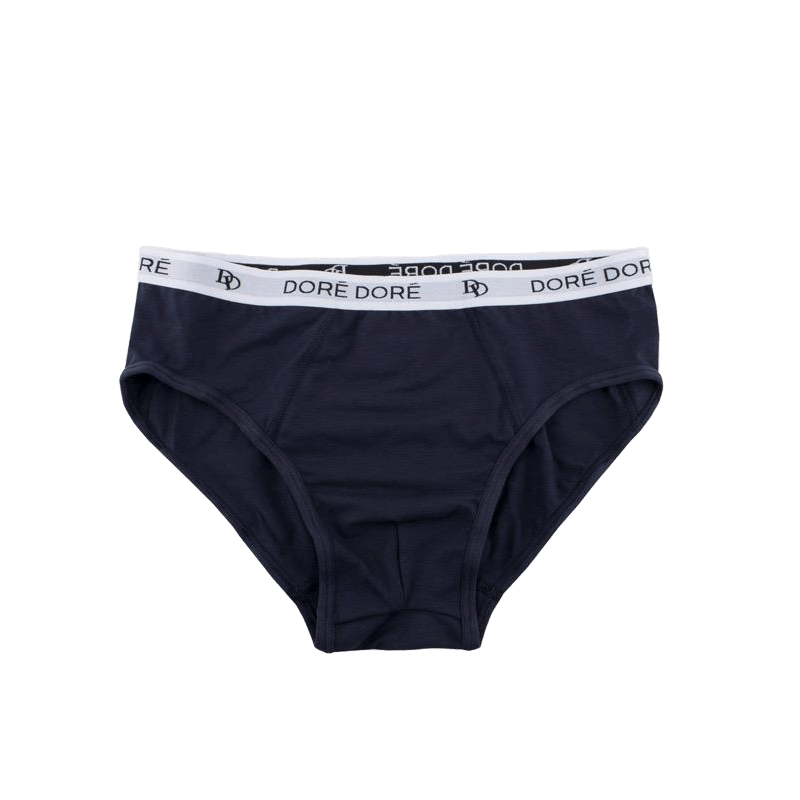Doré Doré Slip Doré Doré En Coton Strech Ultra Doux- Bleu Marine