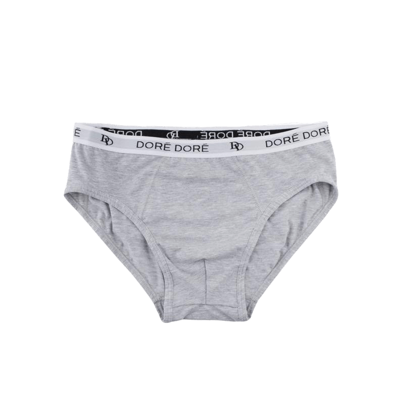 doré doré Slip Doré Doré en coton strech ultra doux- Gris
