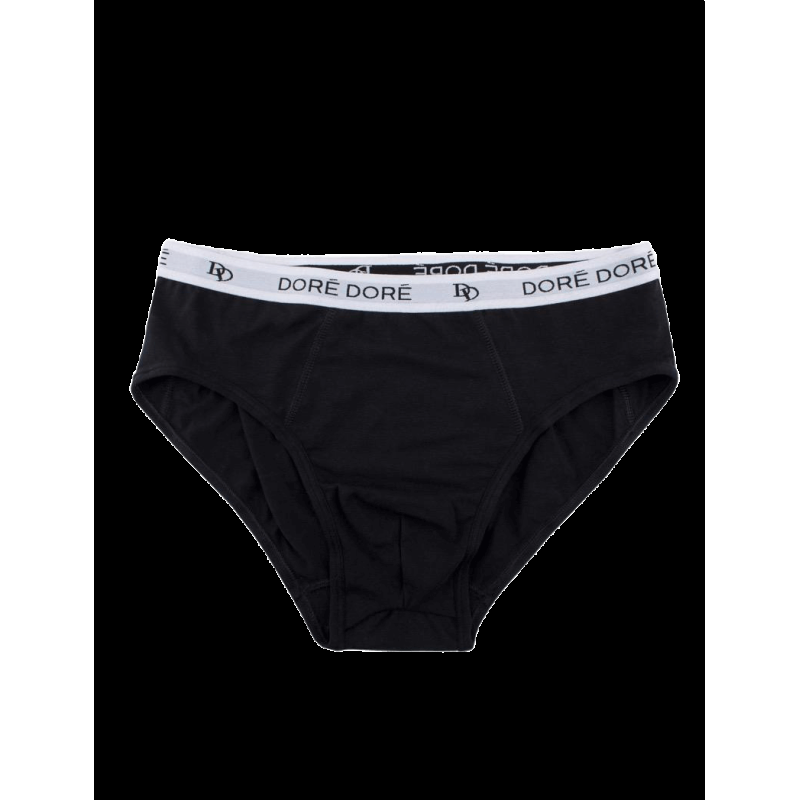 Doré Doré Slip Doré Doré En Coton Strech Ultra Doux- Noir