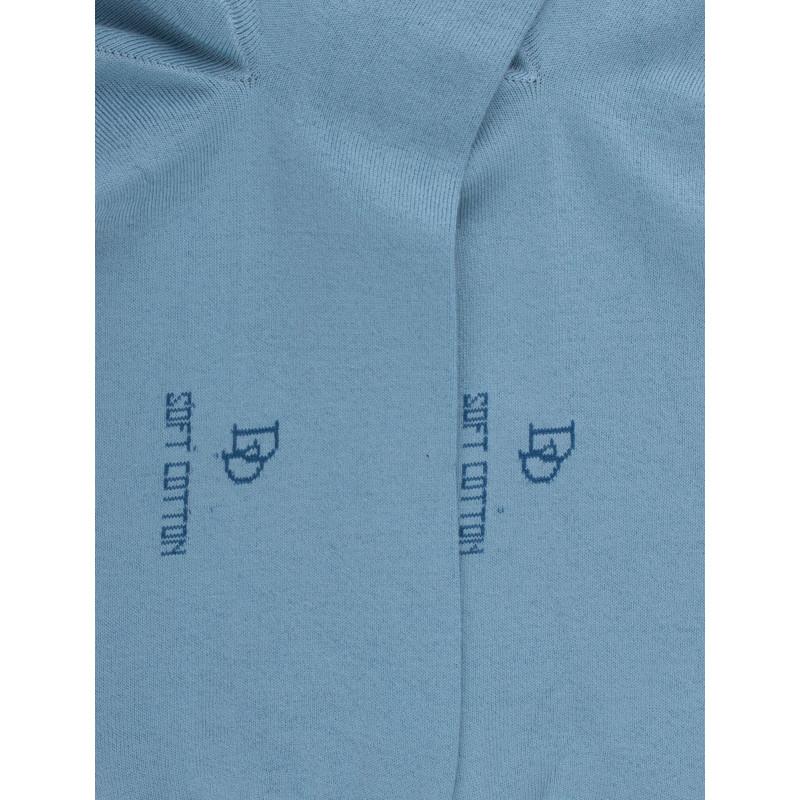 Doré Doré Socquettes En Coton Uni Pour Hommes - Gris Connemara