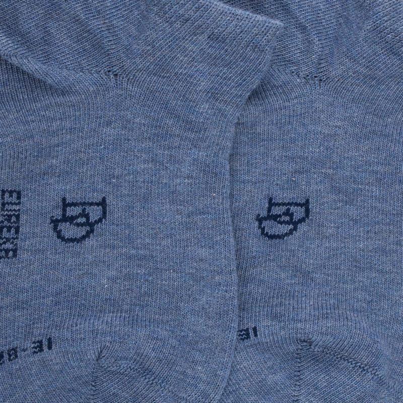 Doré Doré Socquettes Enfant En Coton égyptien - Bleu Jean Clair