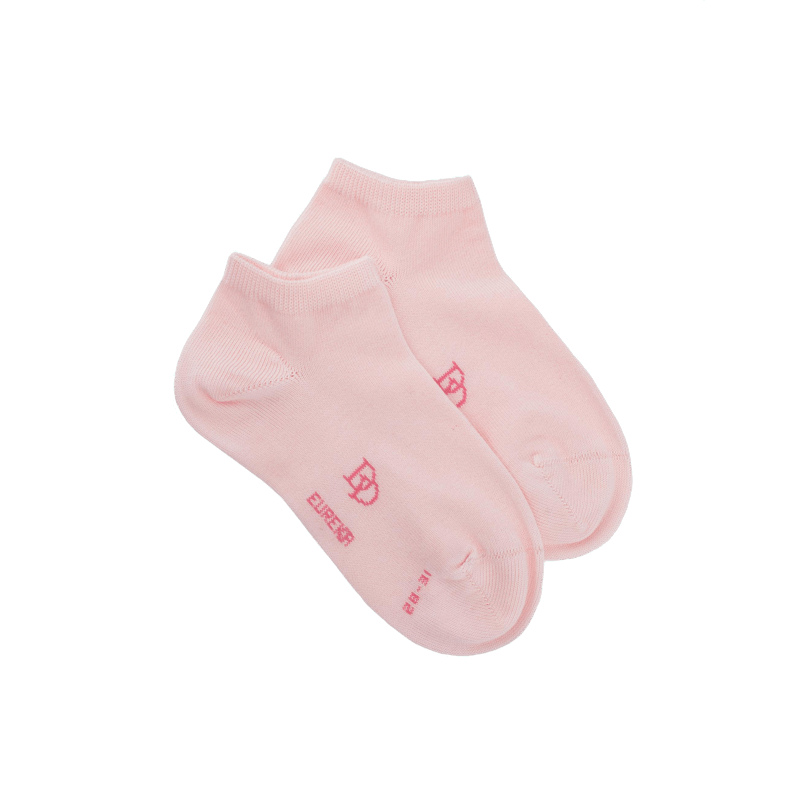 doré doré Socquettes enfant en coton égyptien - Rose Azalée
