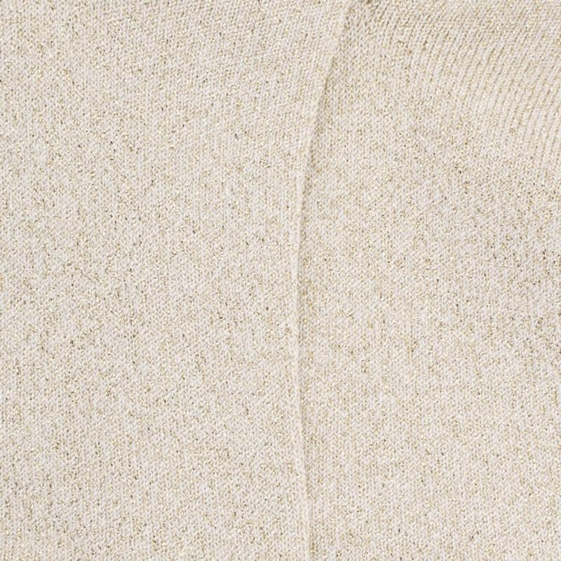 Doré Doré Socquettes Enfant En Coton Et Effet Brillant Lurex - Beige
