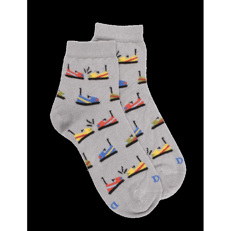 doré doré Socquettes enfant en fil d'écosse - Auto tamponeuses