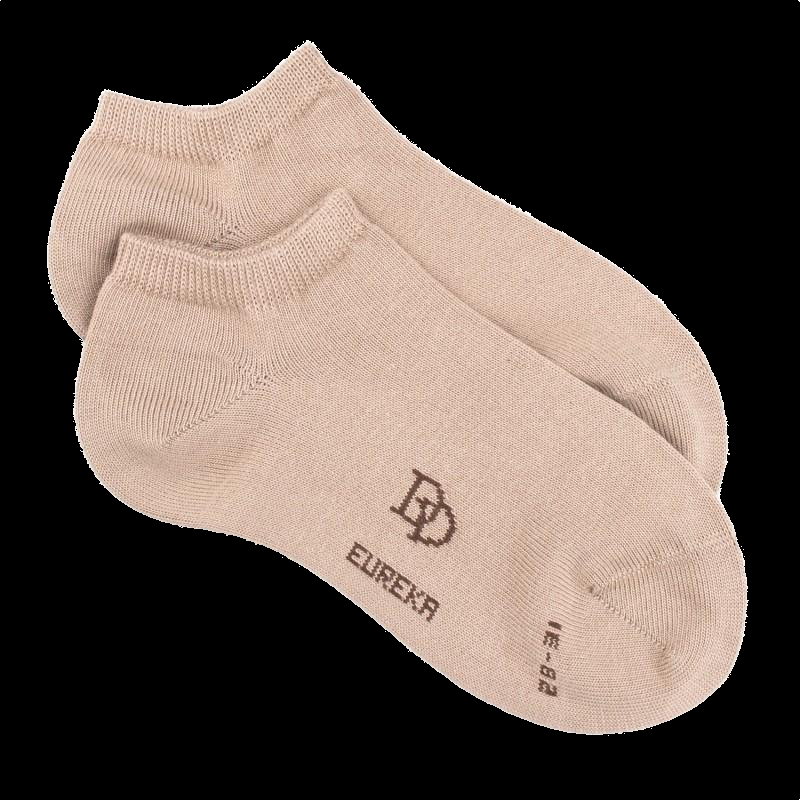 Doré Doré Socquettes Enfant Eureka En Coton égyptien - Beige Corde