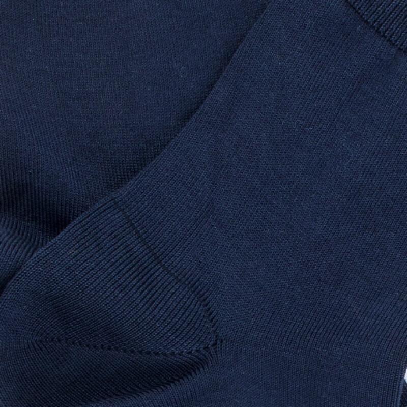 Doré Doré Socquettes Enfant Light En Fil D'Ecosse Et Polyamide - Bleu Marine