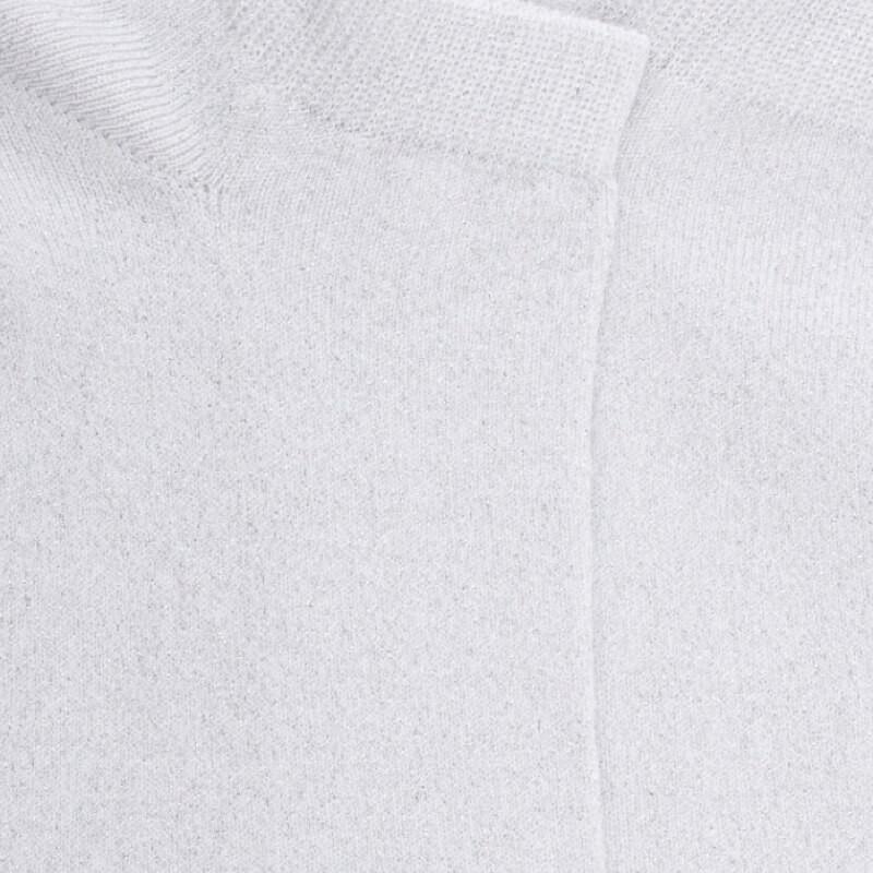 Doré Doré Socquettes Femme En Coton Avec Effet Brillant - Blanc