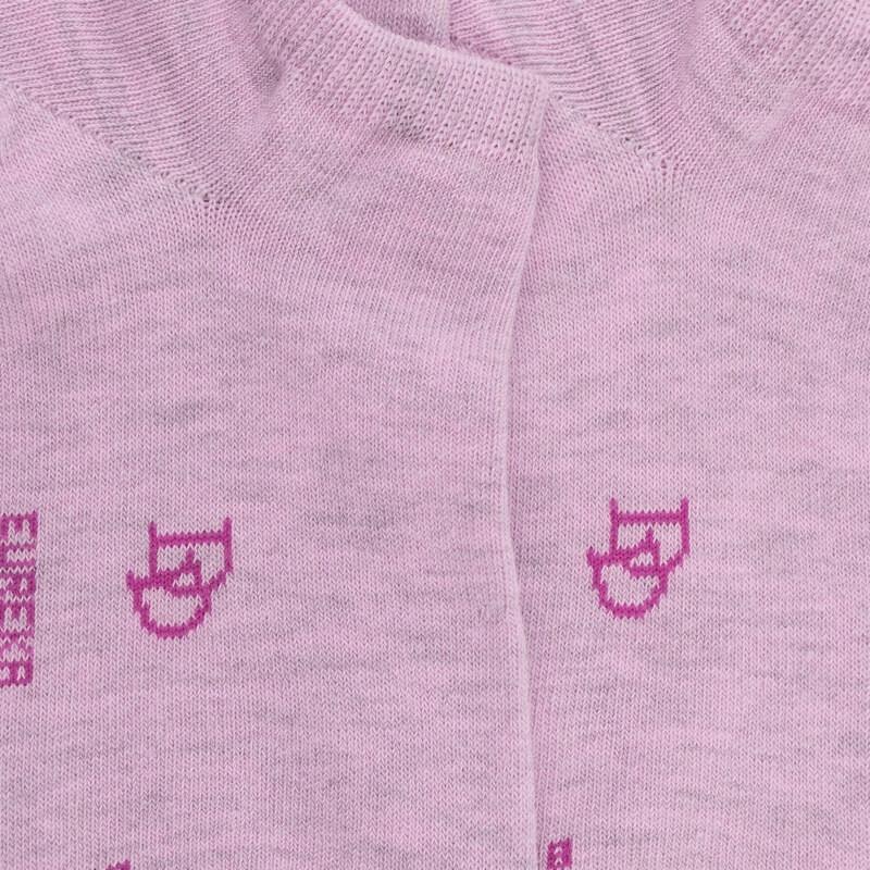 Doré Doré Socquettes Femme En Coton égyptien - Violet Corolle