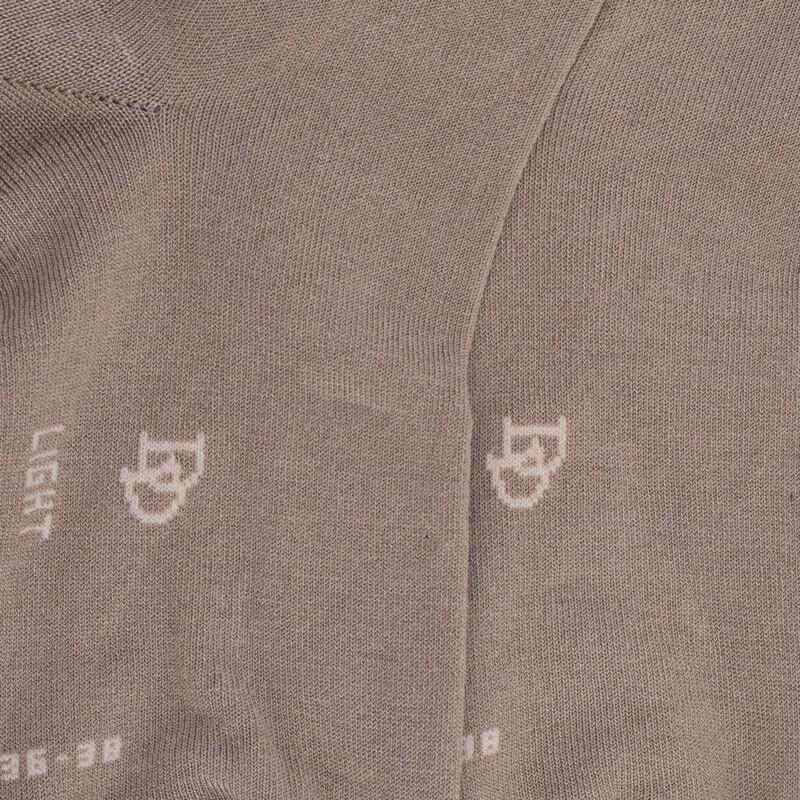 Doré Doré Socquettes Femme Fines En Fil D'Écosse - Gris