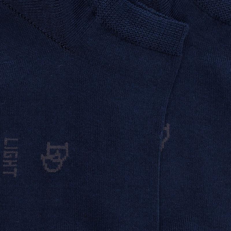 Doré Doré Socquettes Femme Light En Fil D'écosse - Bleu Foncé