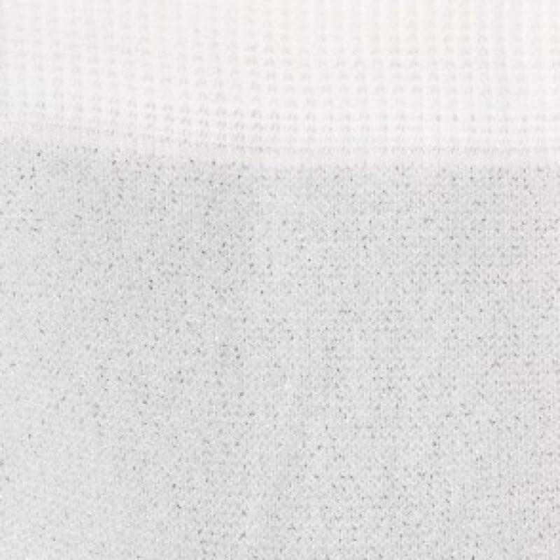 Doré Doré Socquettes Fille Avec Effet Brillant Lurex - Blanc Brillant