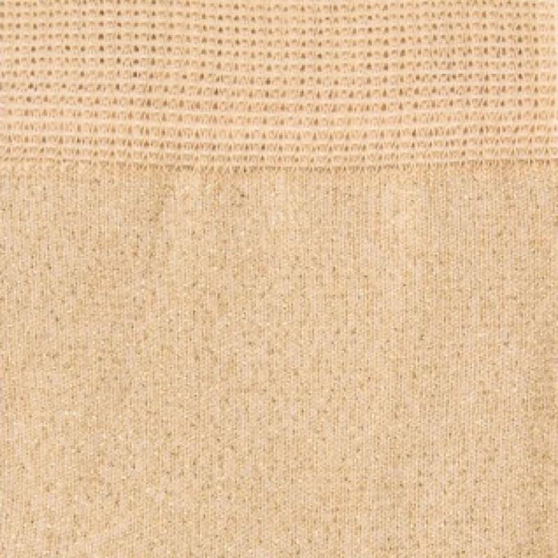 Doré Doré Socquettes Fille Avec Effet Brillant Lurex - Couleur Doré
