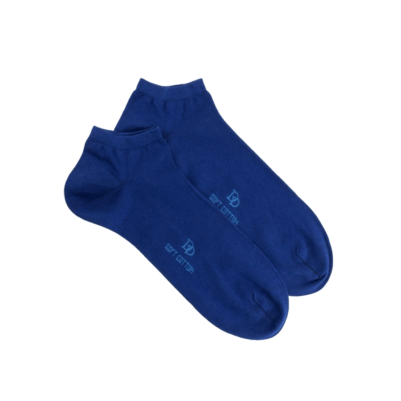 Doré Doré Socquettes Homme En Coton Doux - Bleu Marine