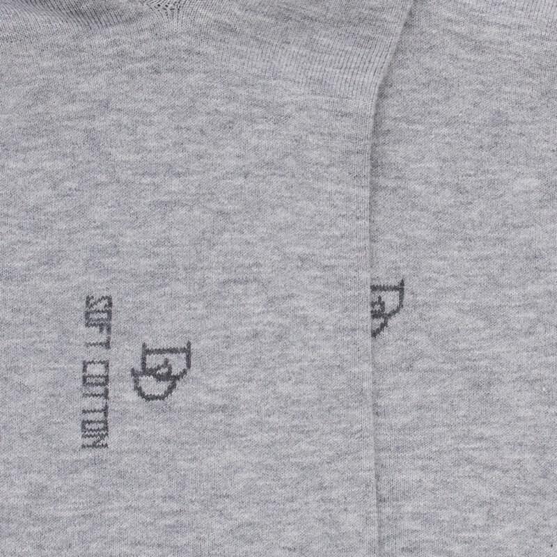 Doré Doré Socquettes Homme En Coton Doux - Gris Clair