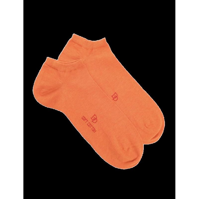 Doré Doré Socquettes Homme Et Fines En Coton égyptien - Oranger