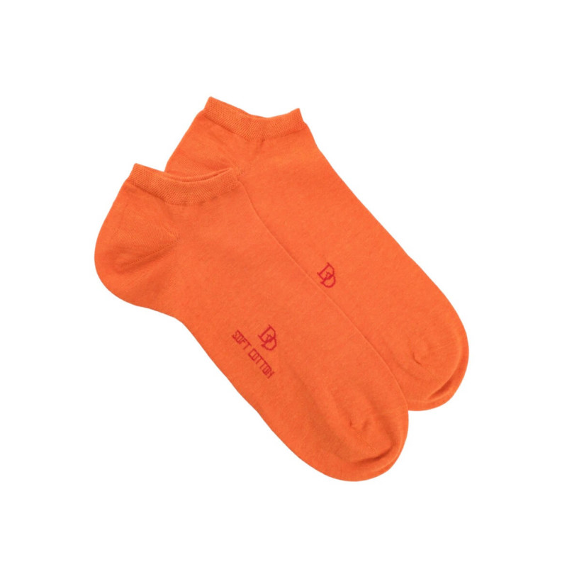 Doré Doré Socquettes Homme Et Fines En Coton égyptien - Oranger