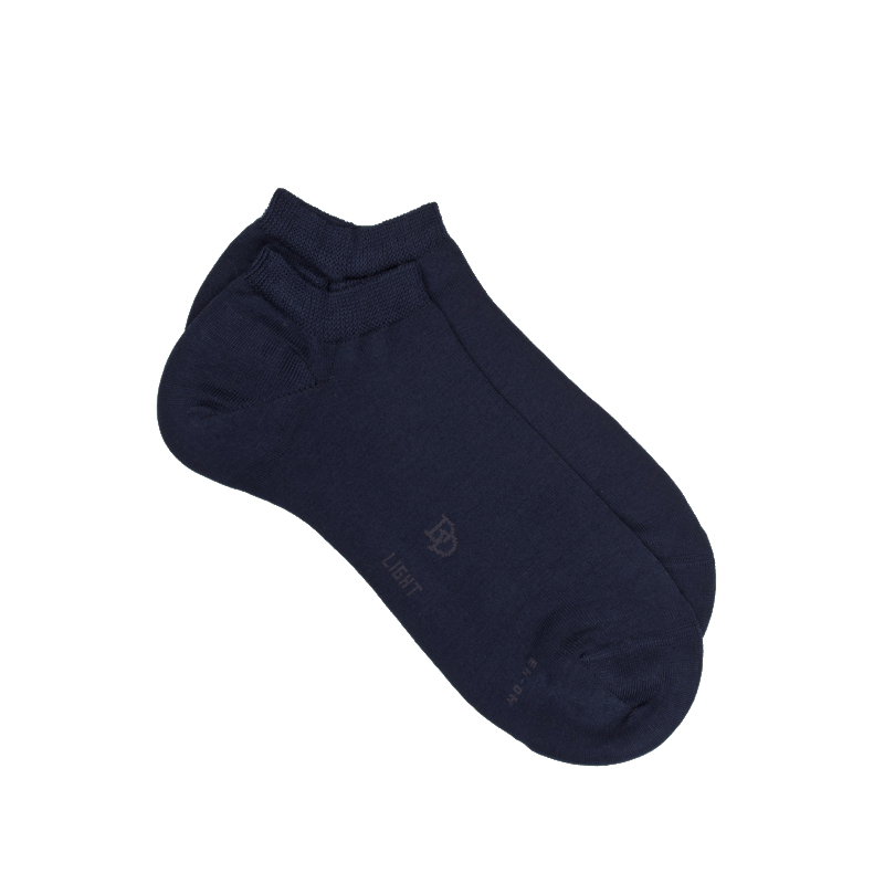 doré doré Socquettes homme Light en coton - Bleu marine