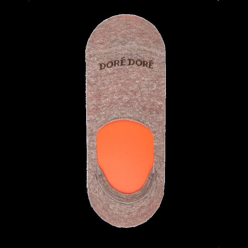 Doré Doré Solerettes En Coton Et Lin Pour Hommes - Blanc Grive
