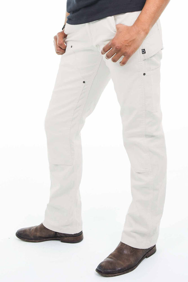 Dovetail Workwear Anna Taskpant In Painter's White Canvas