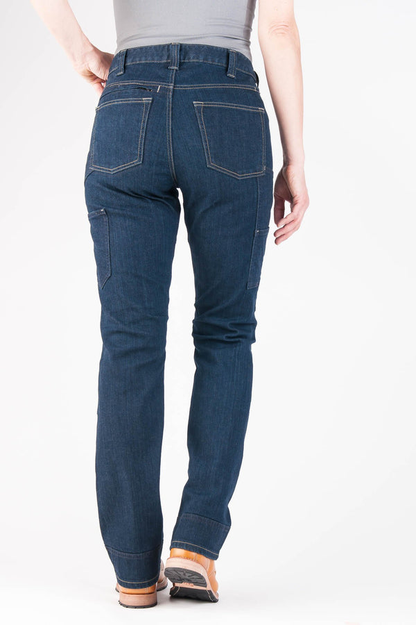 Dovetail Workwear Britt Utility In Reinforced Indigo Denim